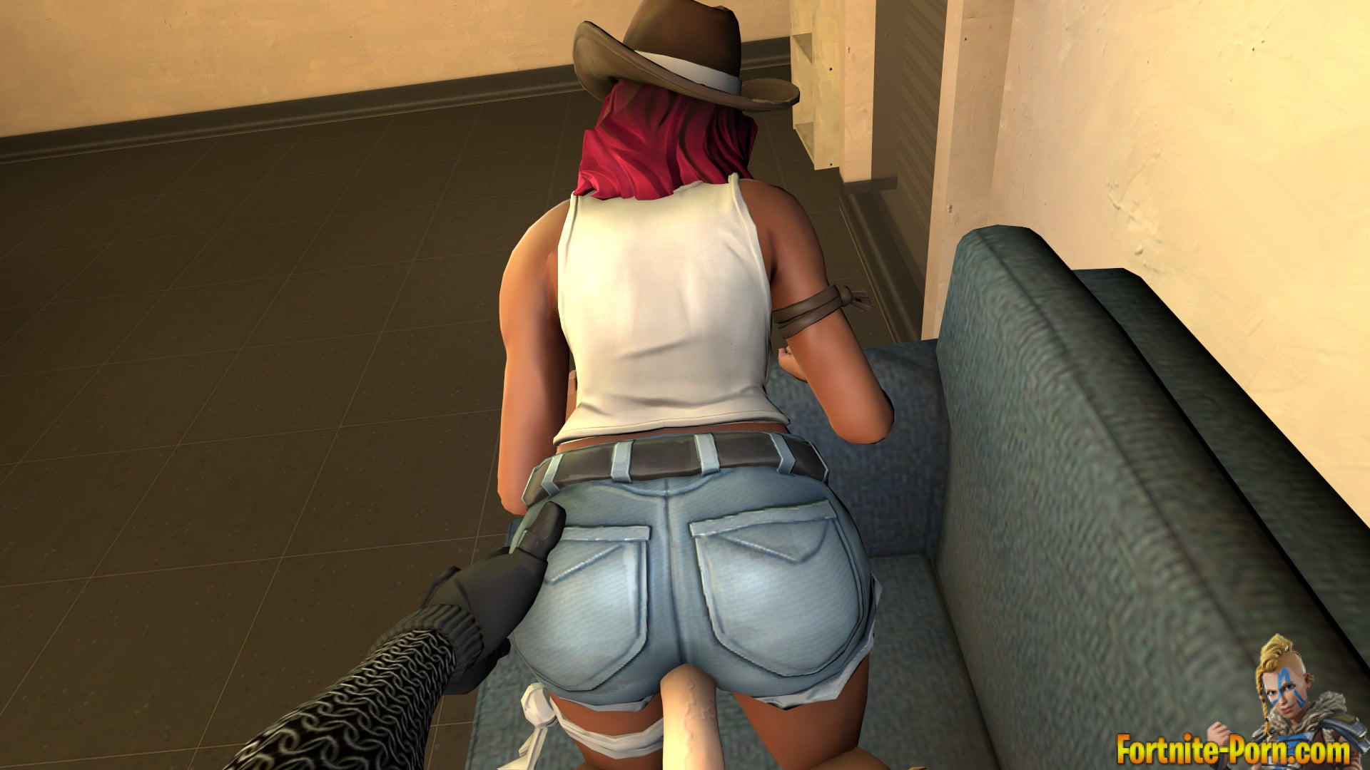 Calamity getting fucked in the ass (Doggystyle) * Fortnite Porn.