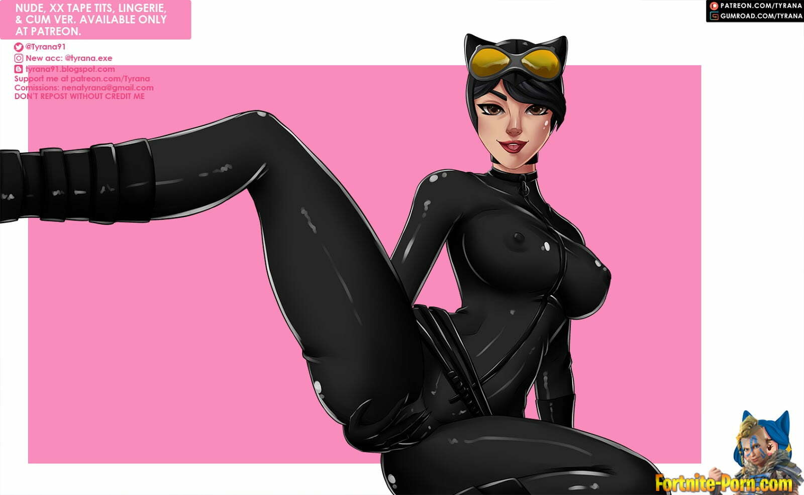 Cat Woman - Catwoman ðŸ ± â ¤ â € ¢ Fortnite Porn. 