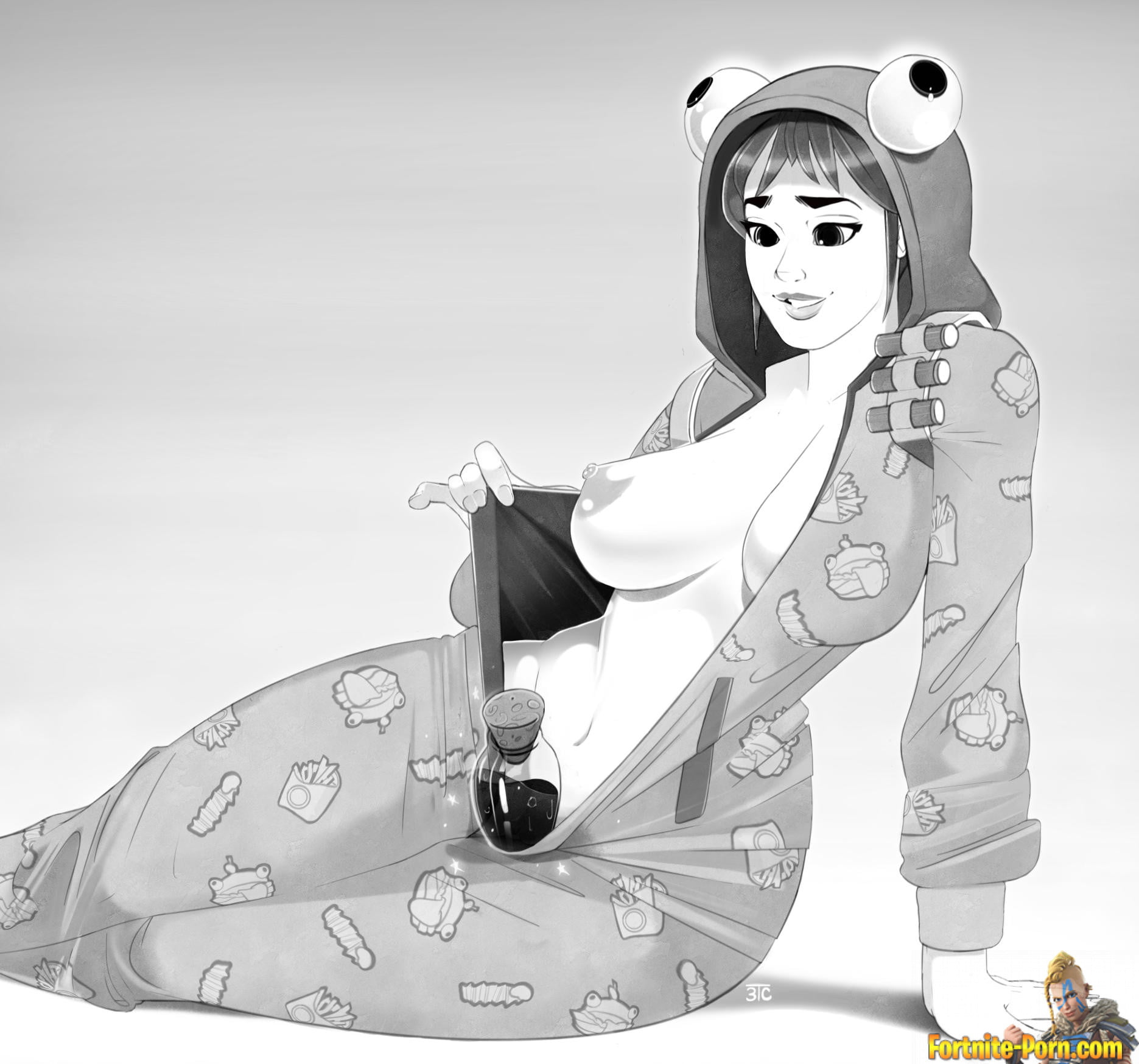 Onesie showing sexy body with the tag Onesie in category Other, Fortnite Po...