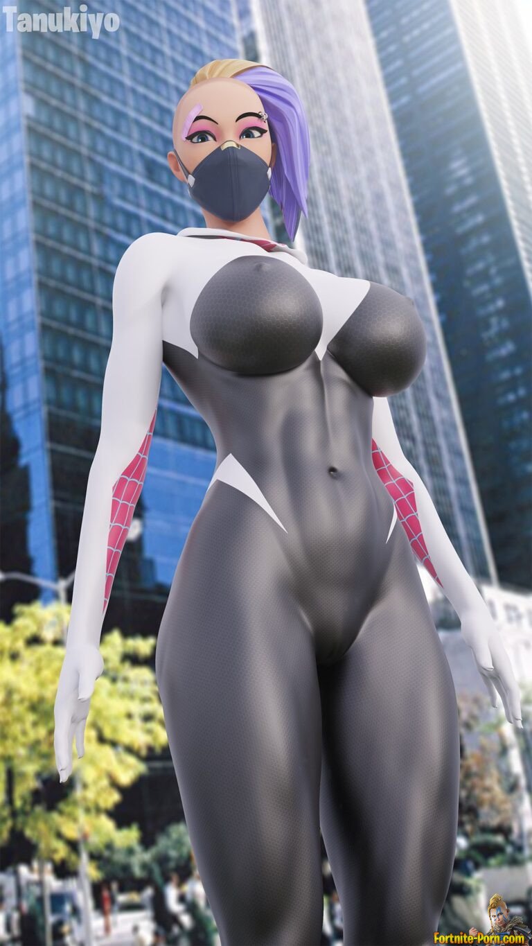 Catalyst in spider gwen\’s cosplay Porn Hentai